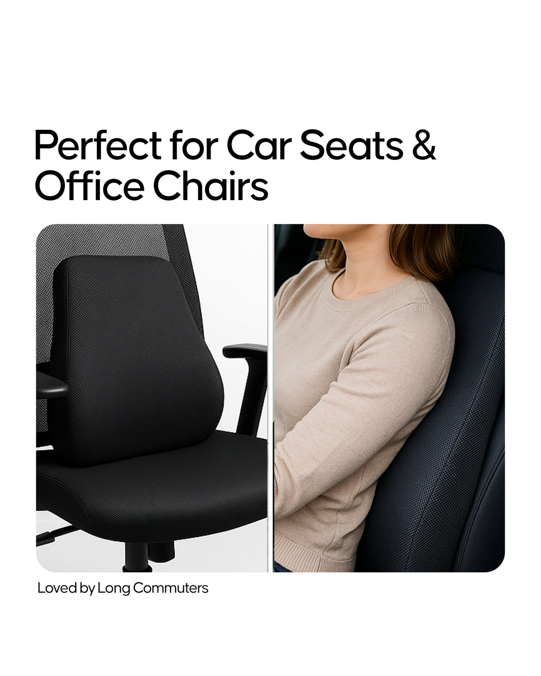 Espalda Car Back Rest | Orthopedic Lumbar Support Cushion