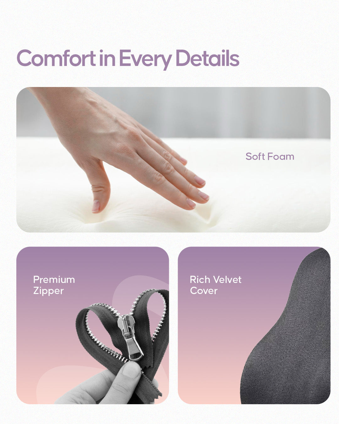 Espalda Car Neck Rest – Premium Head & Neck Support for Long Drives