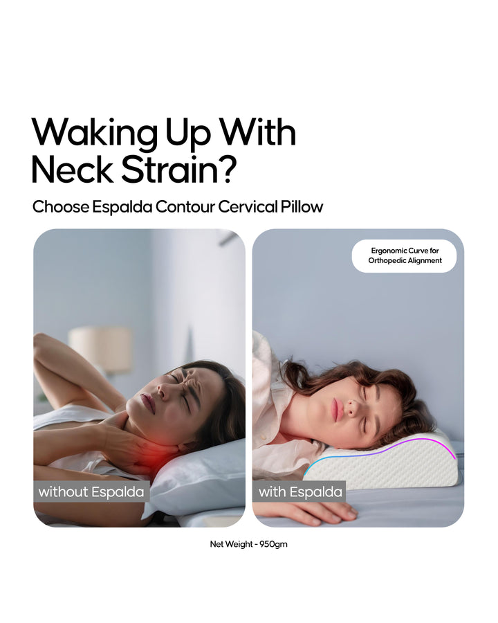 Espalda Contour Pillow | Orthopedic Cervical Sleep Support
