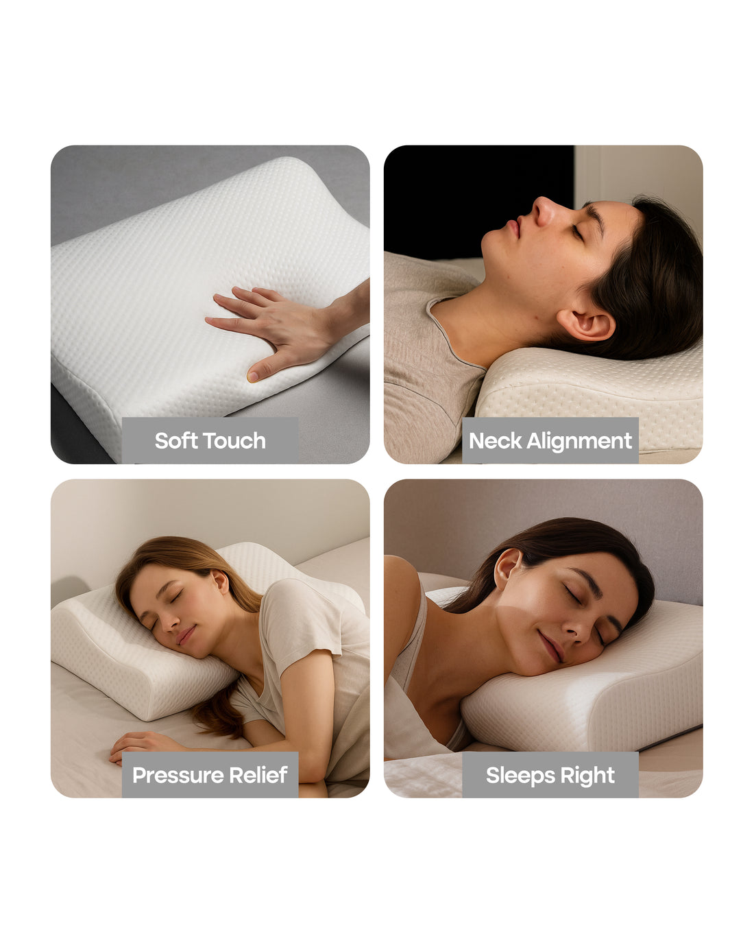 Espalda Contour Pillow | Orthopedic Cervical Sleep Support
