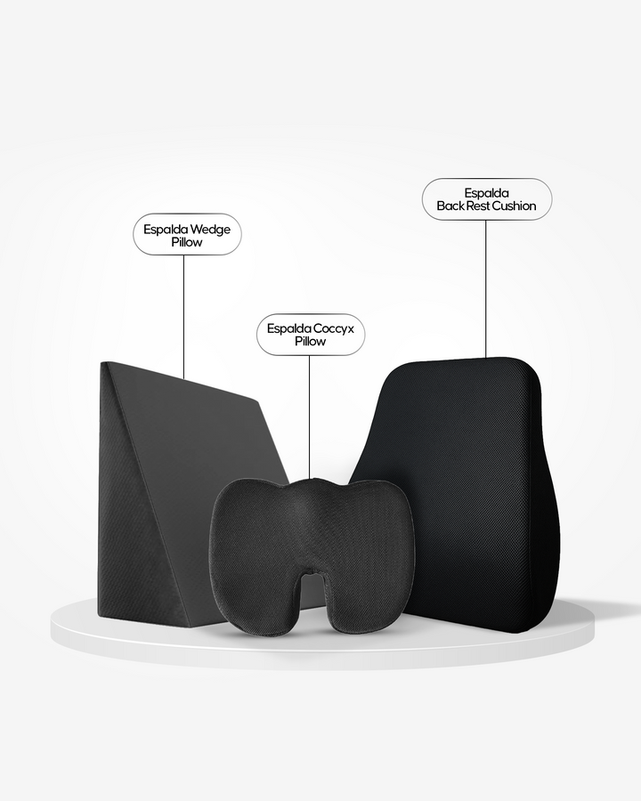 Espalda Ergonomic Set | Back & Posture Support Combo