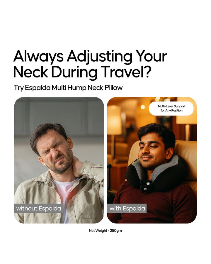 Espalda Multi-Hump Neck Pillow | Cervical Support Design