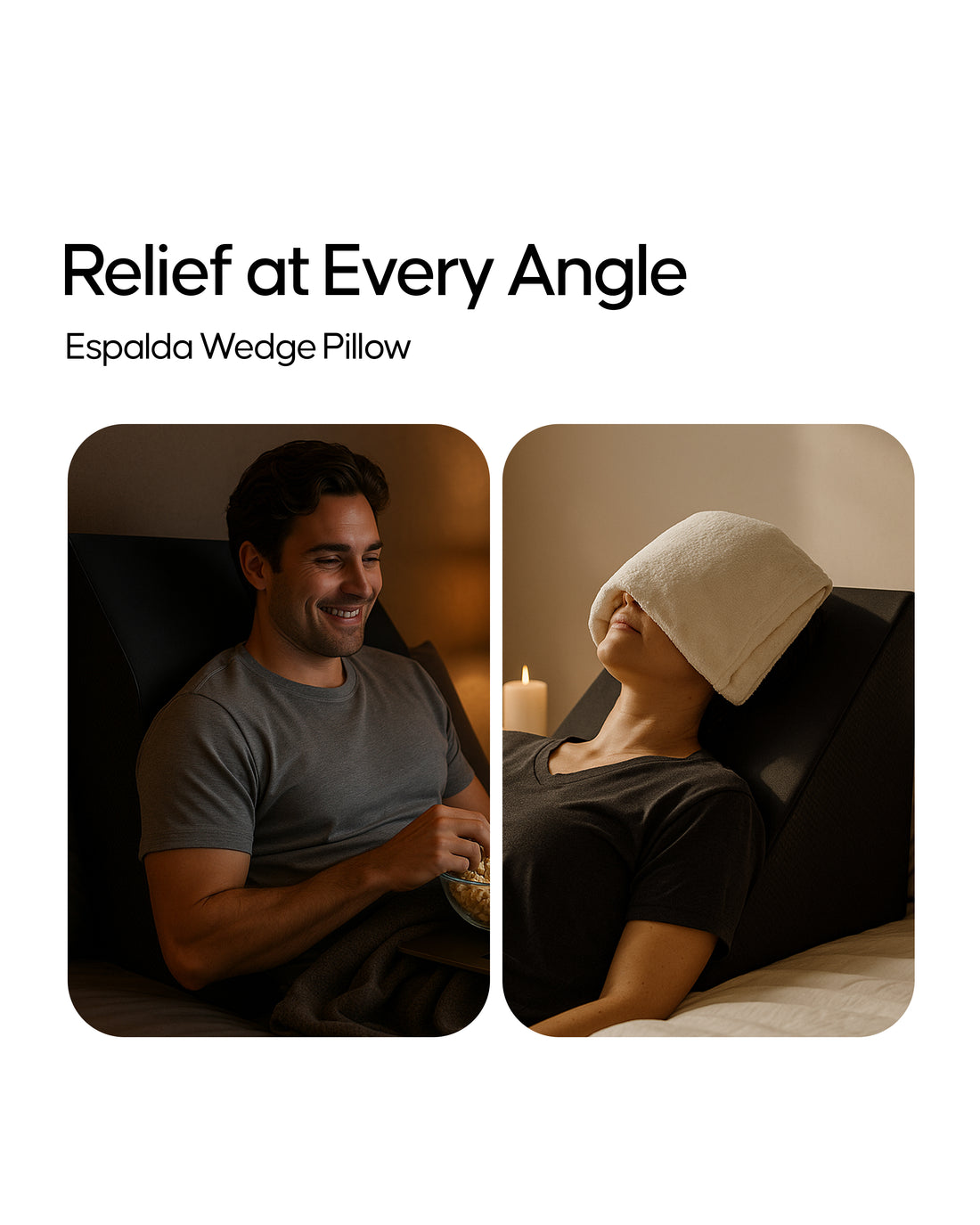 Espalda Wedge Pillow | 7-Inch Elevation Support Cushion